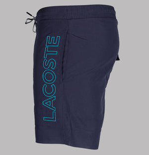 Lacoste Motion Boxer-Included Swim Shorts Navy