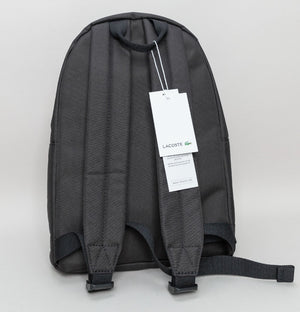 Lacoste Neocroc Small Canvas Backpack Black