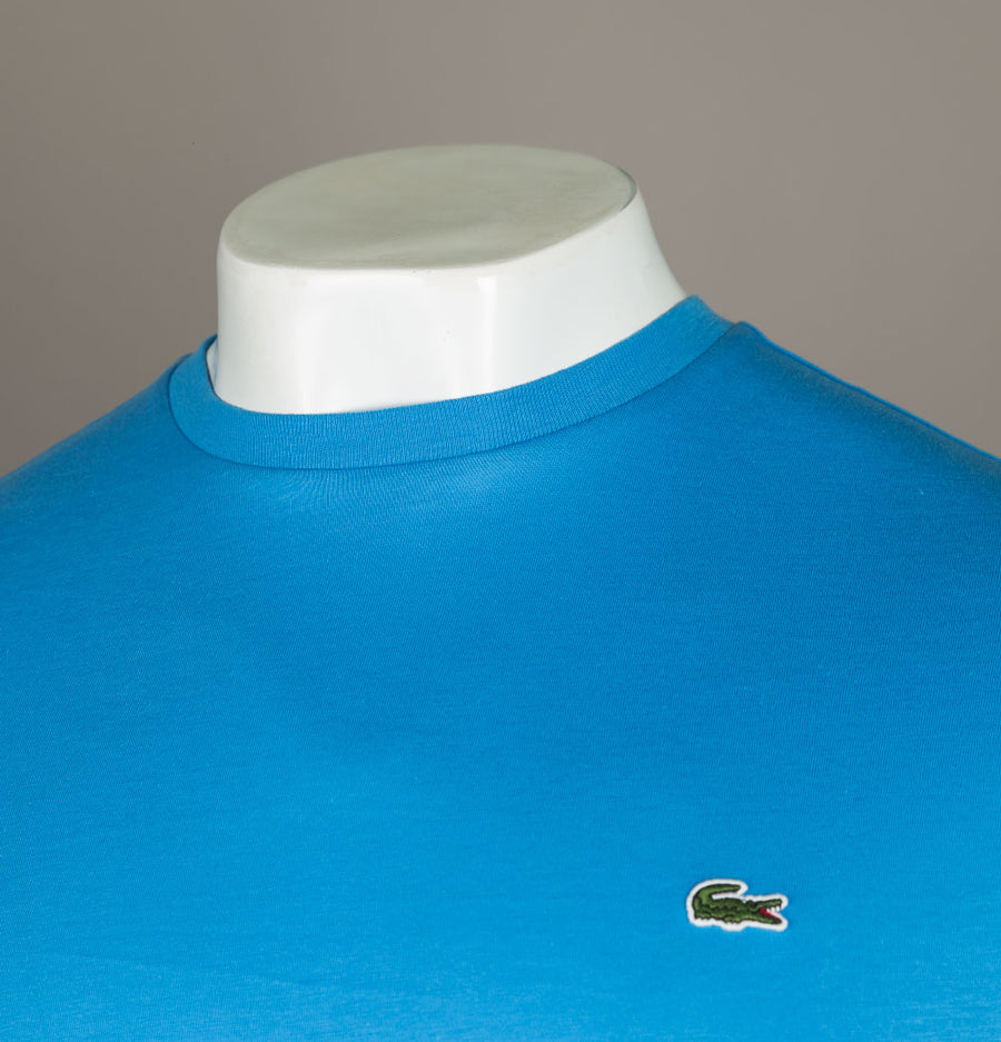 Lacoste Pima Cotton Jersey T-Shirt Ibiza Blue