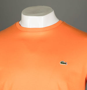 Lacoste Pima Cotton Jersey T-Shirt Orange