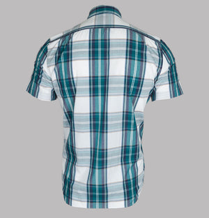 Lacoste Regular Fit Short Sleeve Check Shirt
