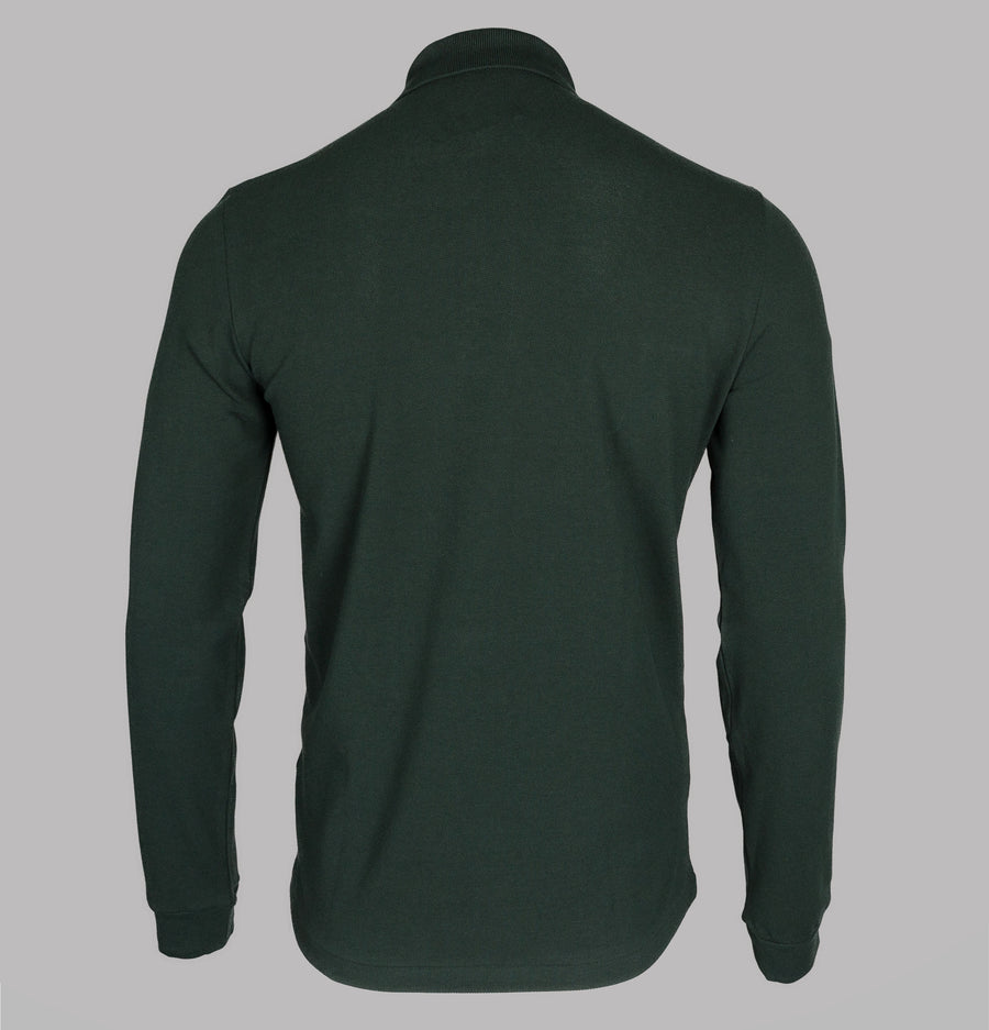 Lacoste Long Sleeve Polo Shirt Dark Green