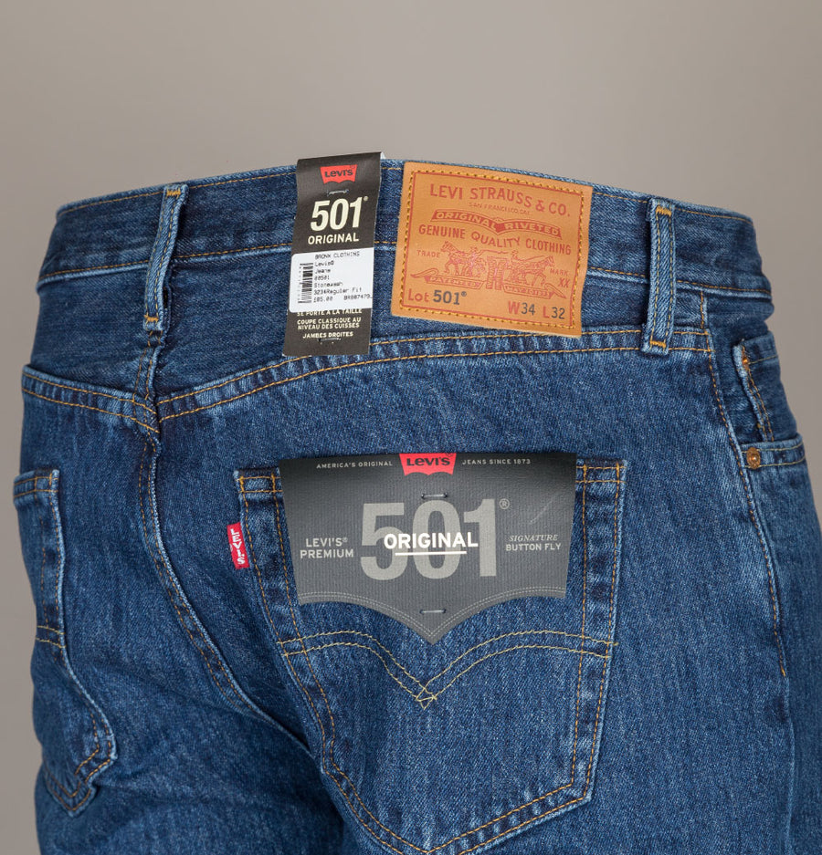 Levi's® 501® Original Fit Jeans Stonewash