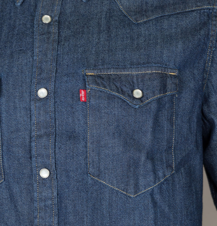 Levi's® Barstow Western Denim Shirt Red Cast Rinse