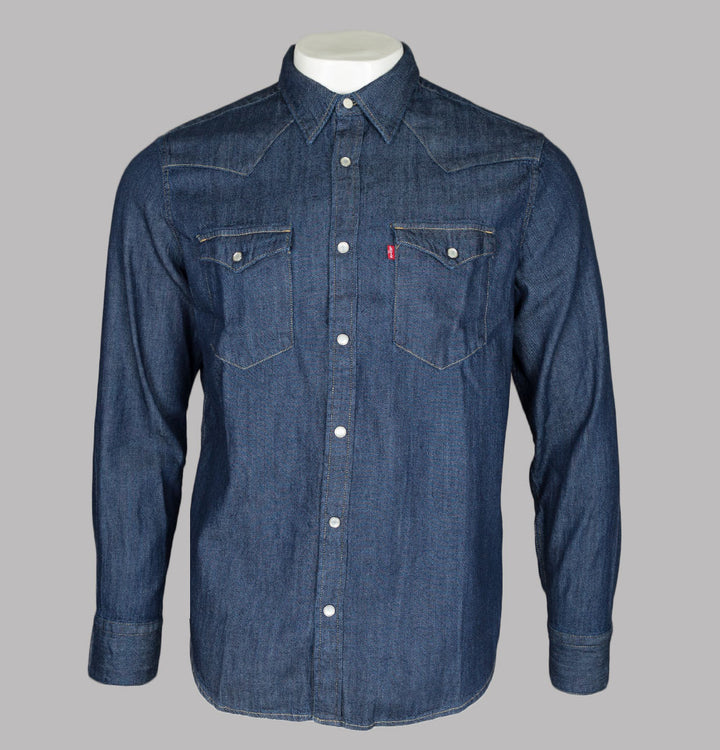 Levi's® Barstow Western Denim Shirt Red Cast Rinse