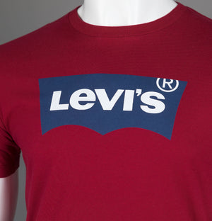 Levi's® Graphic Crew Neck T-Shirt Rumba Red