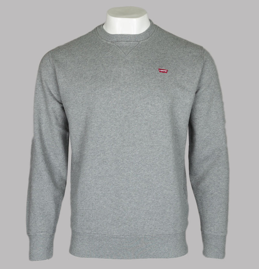 Levi's® New Original Crew Sweatshirt Chisel Grey Heather