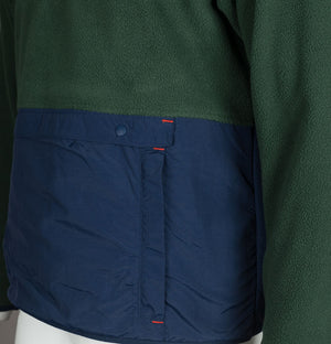 Levi's® 1/4 Zip Polar Fleece Sweatshirt Python Green