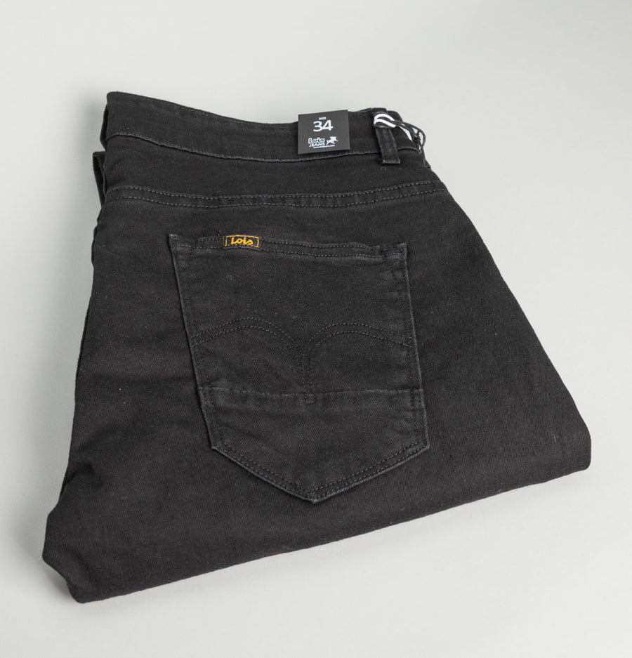 Lois Sierra Mono Khol Rinse Jeans Black