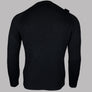 Ma.Strum Crew Neck Knitted Sweat Jet Black