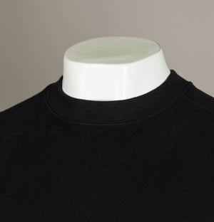 Ma.Strum Embossed Logo Sweatshirt Jet Black