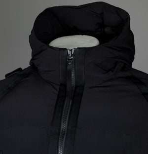 Ma.Strum Quilted Down Fill Jacket Jet Black