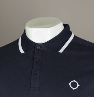 Ma.Strum SS Jersey Polo Shirt Ink Navy