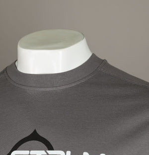 Ma.Strum SS Logo Print T-Shirt Dark Slate