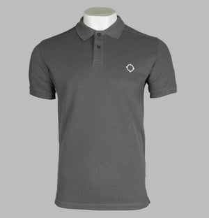 Ma.Strum SS Pique Polo Shirt Dark Slate – Bronx Clothing