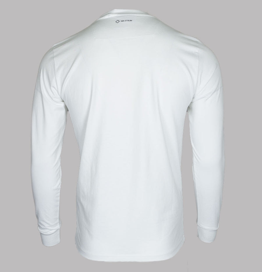 Ma.Strum L/S Icon T-Shirt Optic White