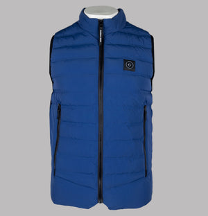 Marshall Artist Bubble Gilet French Navy