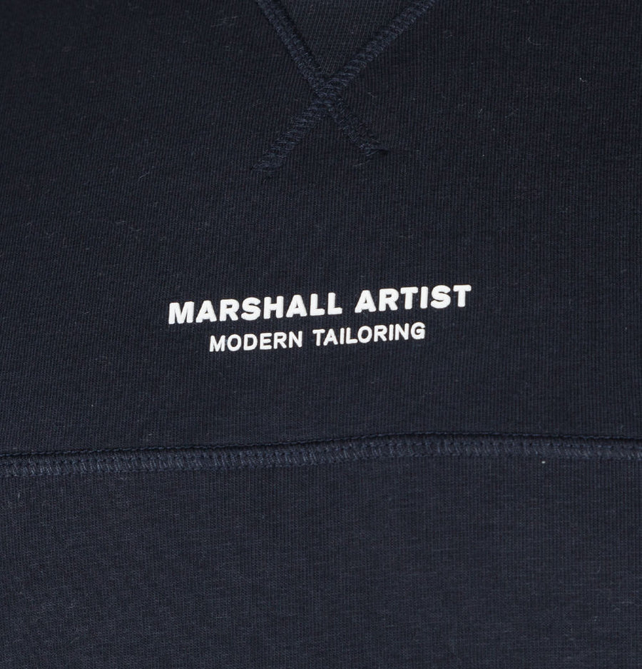 Marshall Artist Siren Crew Neck Sweatshirt Navy