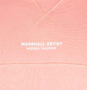 Marshall Artist Siren Crew Neck Sweatshirt Peach