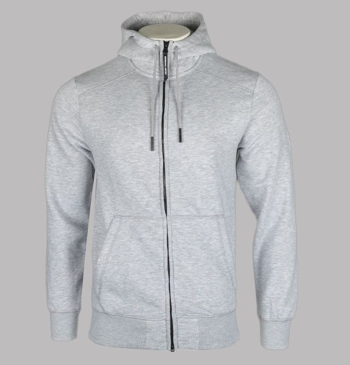 Marshall Artist Siren Full Zip Hooded Sweatshirt Grey Marl