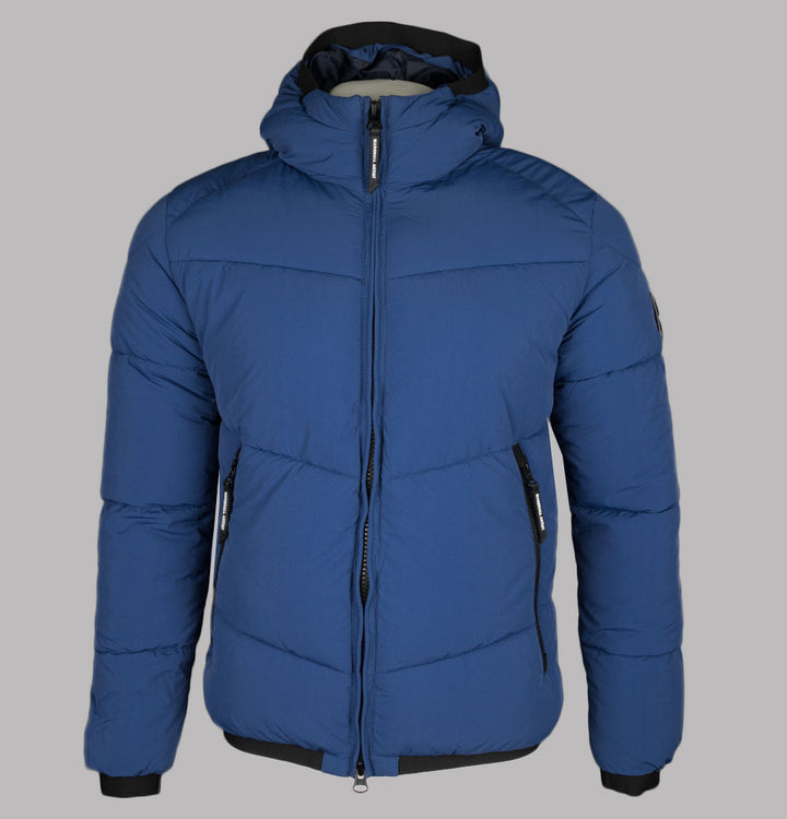 Marshall Artist Transalpino Bubble Jacket French Navy