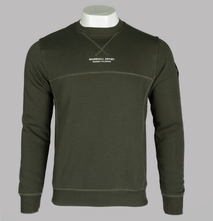 Marshall Artist Siren Crew Neck Sweatshirt Khaki