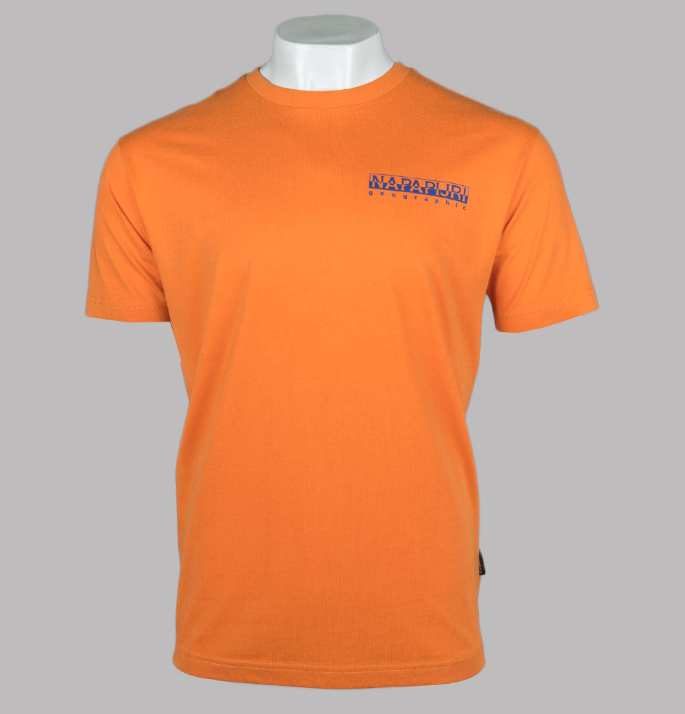 Napapijri Bolivar T-Shirt Dark Orange – Bronx Clothing