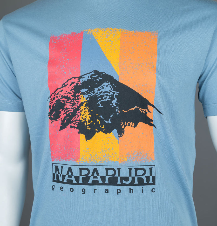 Napapijri Bolivar T-Shirt Light Blue