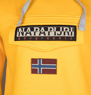 Napapijri Burgee Winter Hoodie Yellow