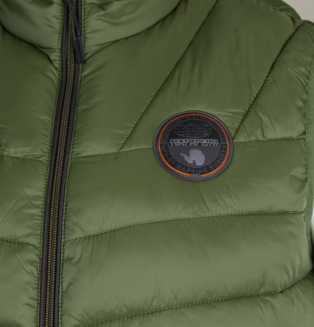 NAPAPIJRI Gilet Uomo Aerons H 2 - Imbottito Down-free, Con Zip E Tasche, Versatile Per Ogni Ambiente - 5