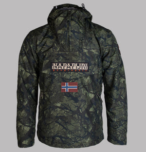 Napapijri Rainforest Pocket Print Camo Anorak Jacket