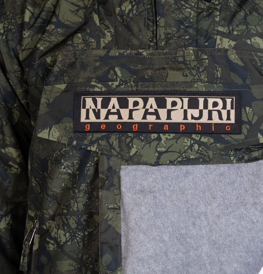 Napapijri Rainforest Pocket Print Camo Anorak Jacket