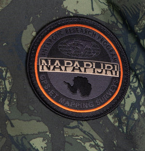 Napapijri Rainforest Pocket Print Camo Anorak Jacket