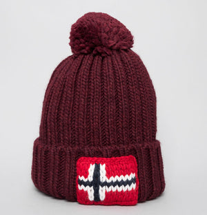 Napapijri Semiury 5 Beanie Burgundy Fudge