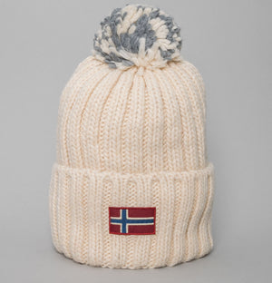 Napapijri Semiury W3 Beanie Whitecap Grey