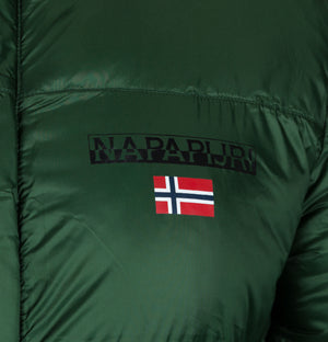 Napapijri Abby Puffer Jacket Hunter Green