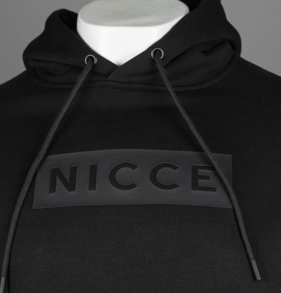 Nicce Peak Hoodie Black
