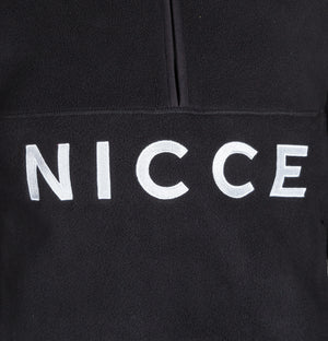 Nicce Corto Half Zip Fleece Sweatshirt Black