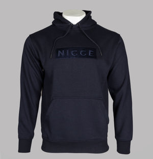 Nicce Crate Hooded Sweatshirt Deep Navy