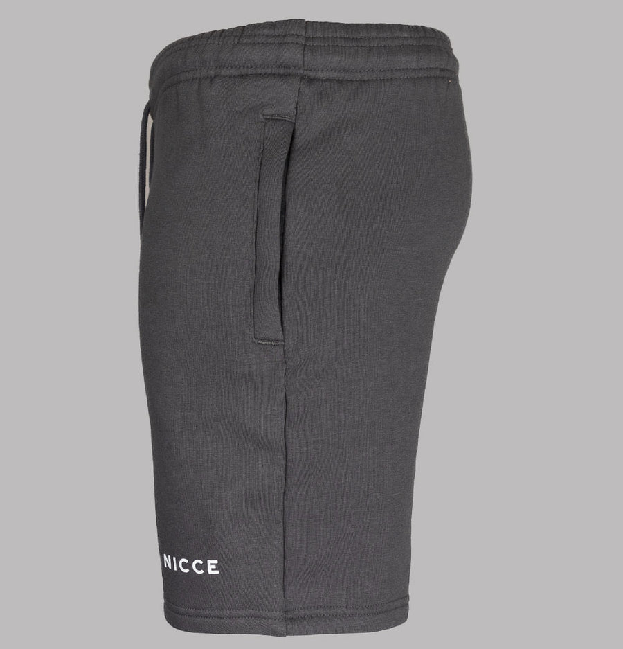 Nicce Original Jogger Shorts Coal Grey