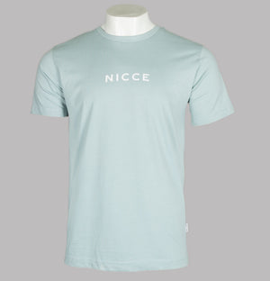 Nicce Centre Logo T-Shirt Sterling Blue
