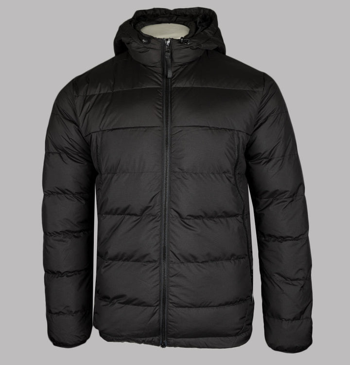 Pretty Green Cyclone Quilted Jacket Black