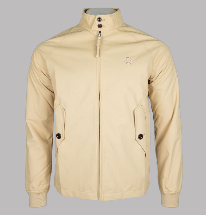 Pretty Green Derwent Harrington Jacket Sand