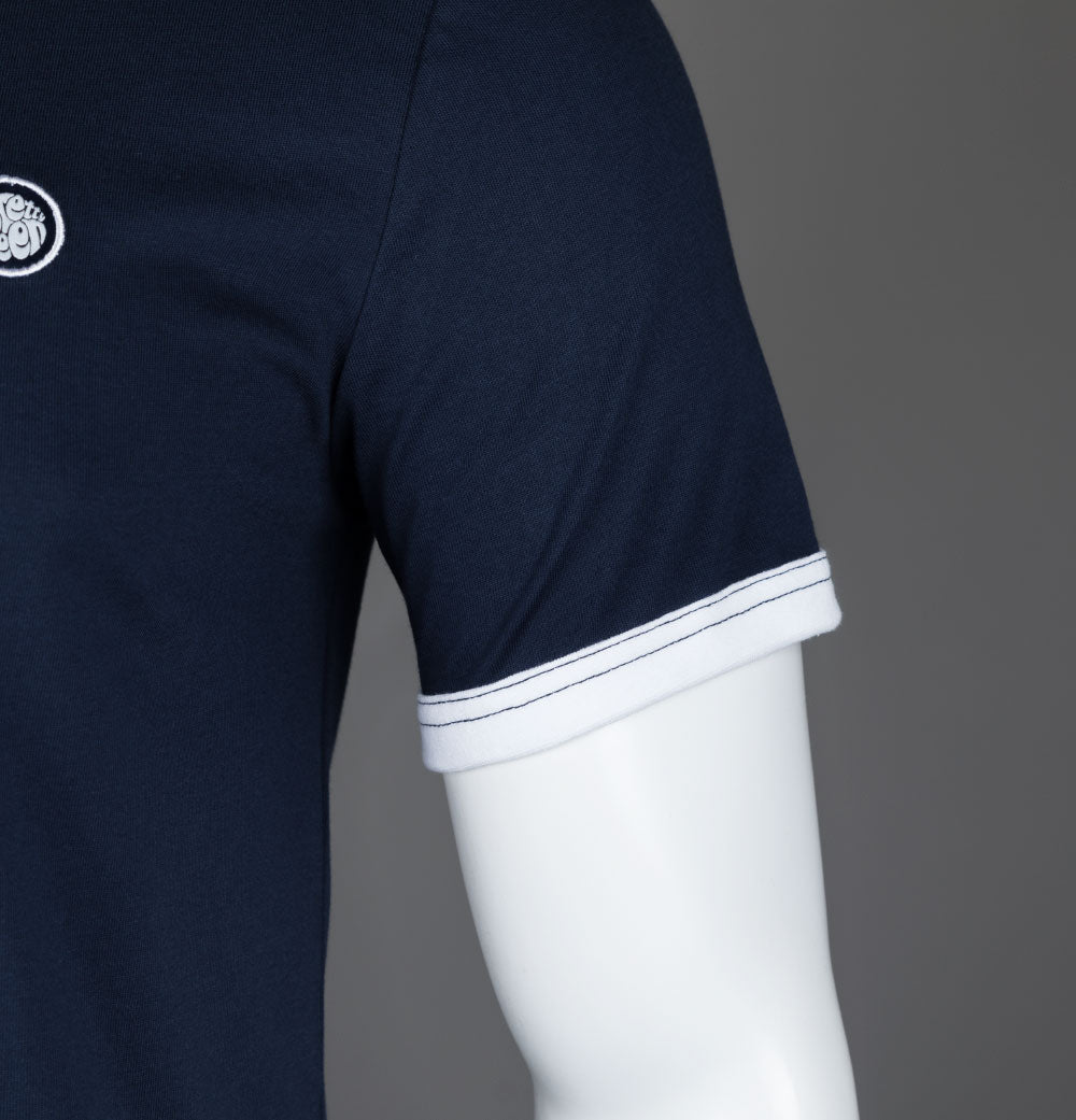 Pretty Green Epsilon Ringer T-Shirt Navy – Bronx Clothing