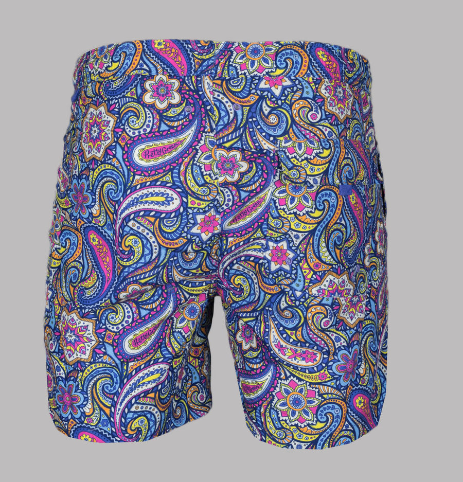 Pretty Green Festival Paisley Swim Shorts Multi