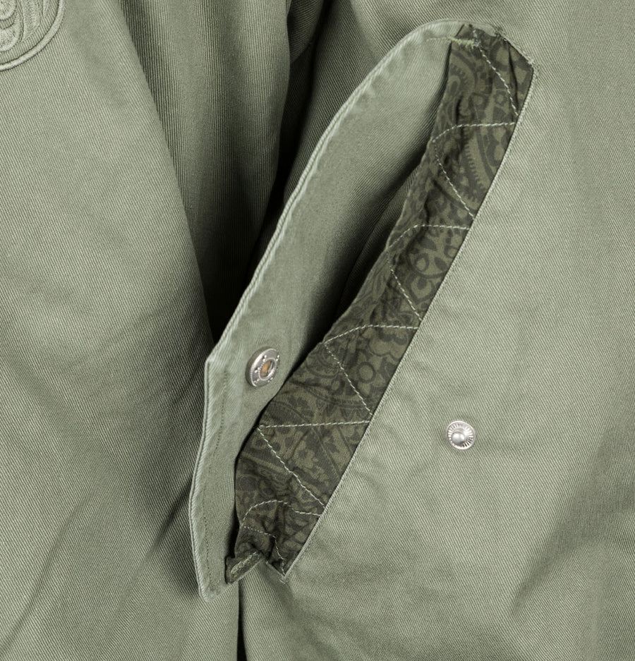 Pretty Green Freeman M-65 Parka Khaki