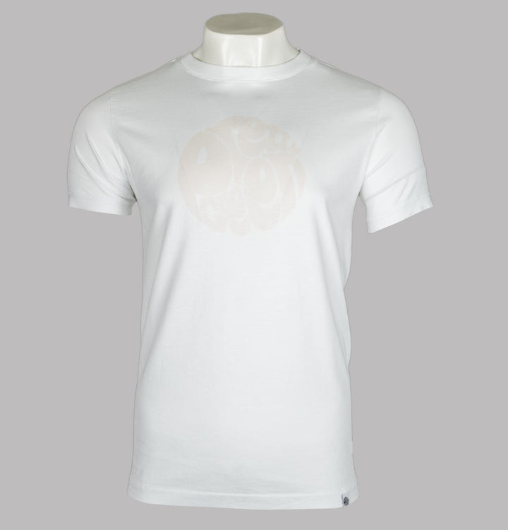 Pretty Green Gillespie Logo T-Shirt White