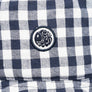 Pretty Green Gingham Bucket Hat Navy