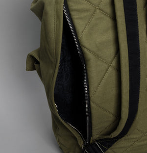 Pretty Green Openshaw Pocket Backpack Khaki