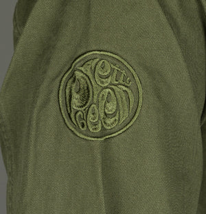 Pretty Green Sigma Cotton Jacket Khaki